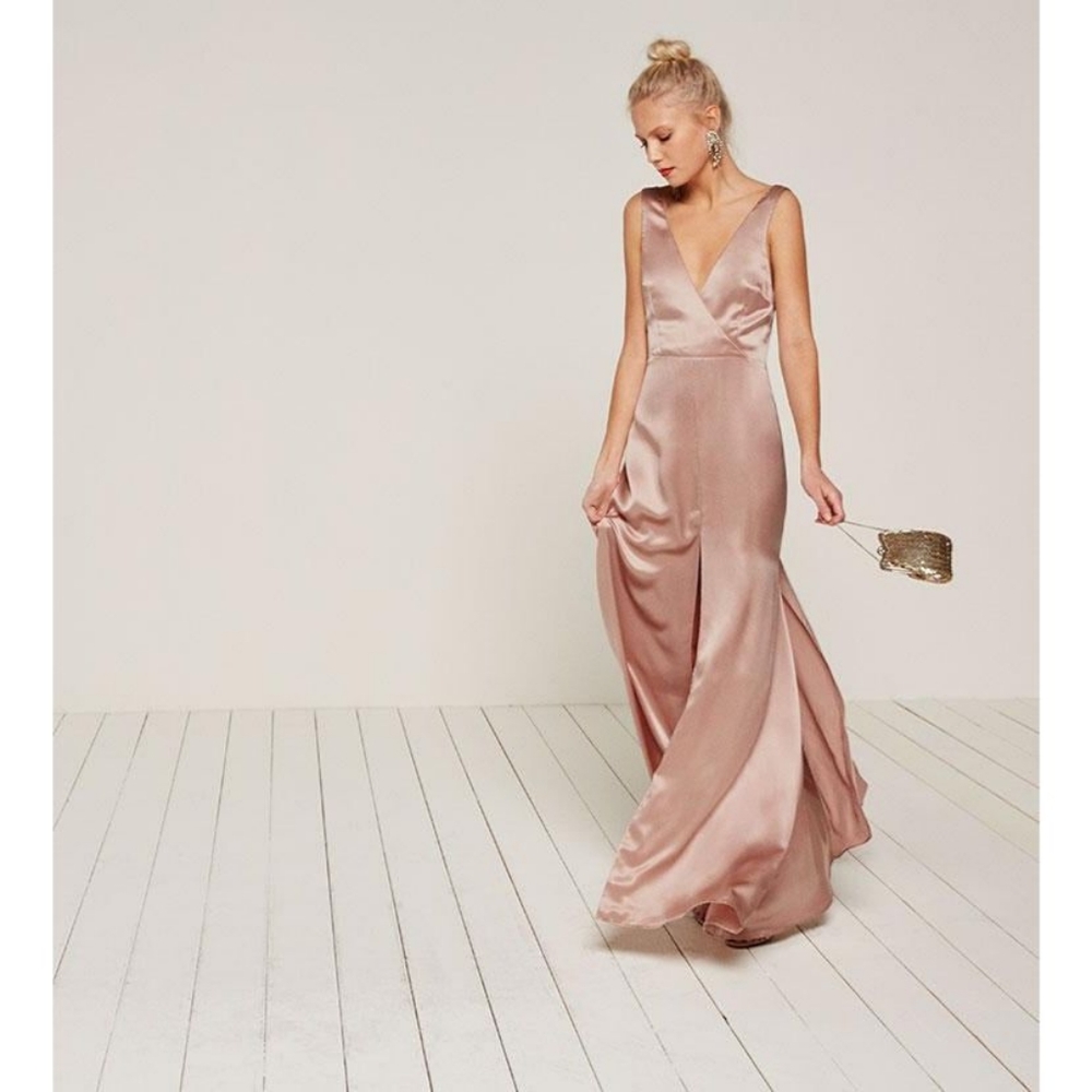 Reformation Eliana Dress in Blush